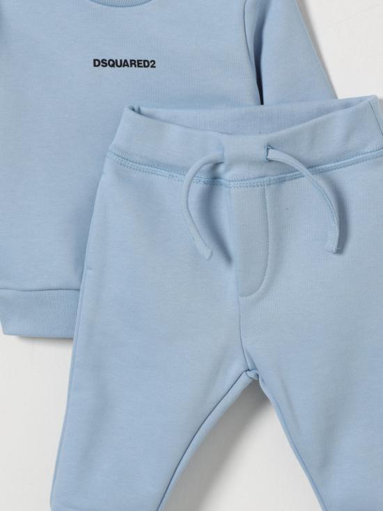 26SS [키즈] 디스퀘어드2 오버롤 DQ3146D0094 DQ814 Blue - DSQUARED2