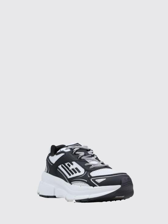 26SS 엠포리오 아르마니 스니커즈 7X000663AF23619 MC001 Black - EMPORIO ARMANI