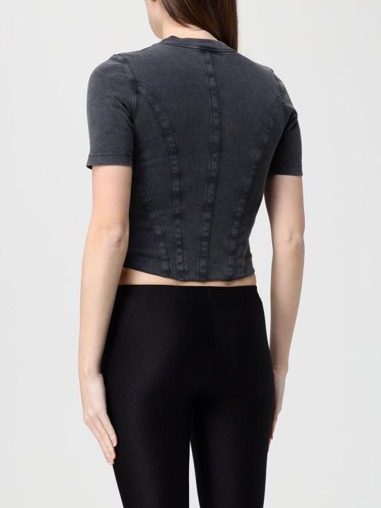 25FW 발렌시아가 반팔 티셔츠 850458 TTVF6 1055 Black 1 - BALENCIAGA