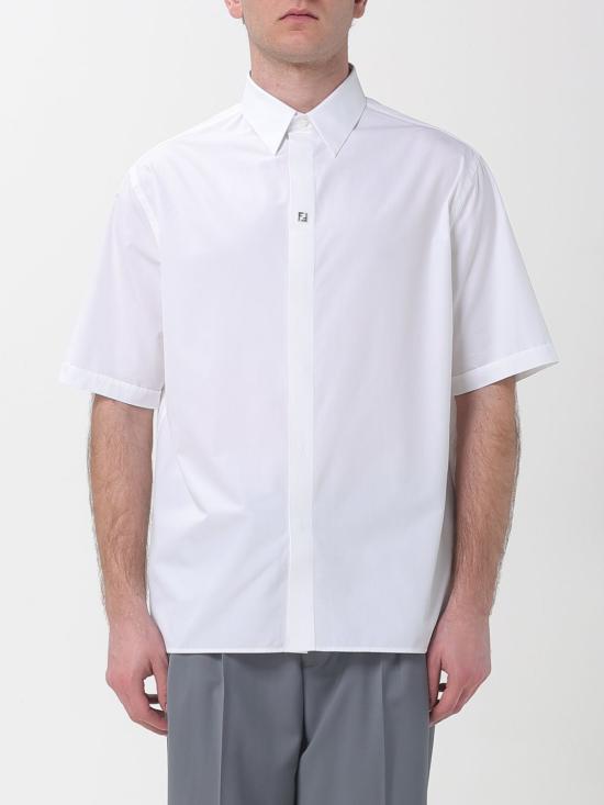 26SS 펜디 셔츠 FS0795AVDL F0QA0 White