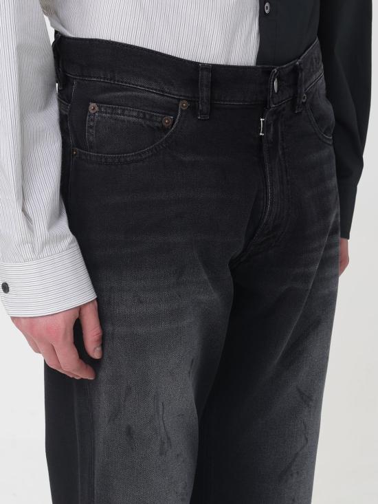 26SS MM6 메종마르지엘라 데님 팬츠 SH0LA0035M30064 961 Black - MM6 MAISON MARGIELA