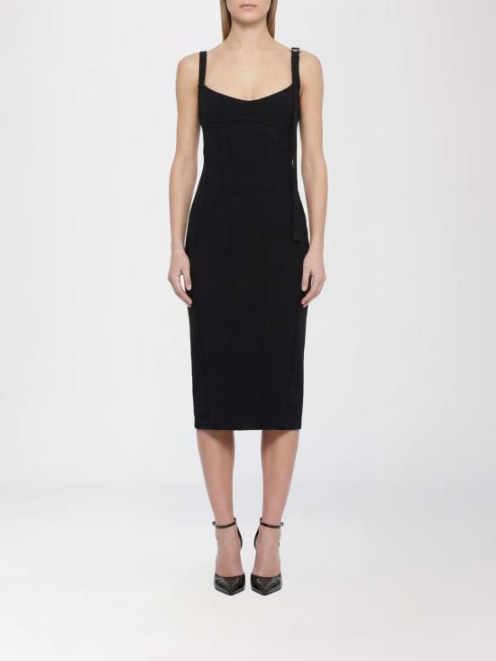 26SS 디 아티코 롱 원피스 260WCW00270KVP001AA 100 Black