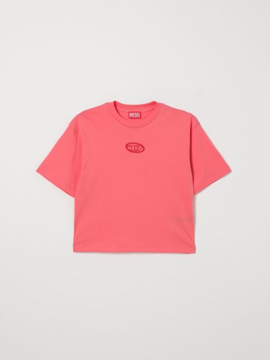 26SS [키즈] 디젤 티셔츠 J0242800YI9 K333 Peach