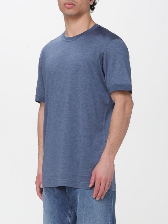 26SS 돌체앤가바나 반팔 티셔츠 G8ST1TG7P0F S8284 Gnawed Blue - DOLCE & GABBANA