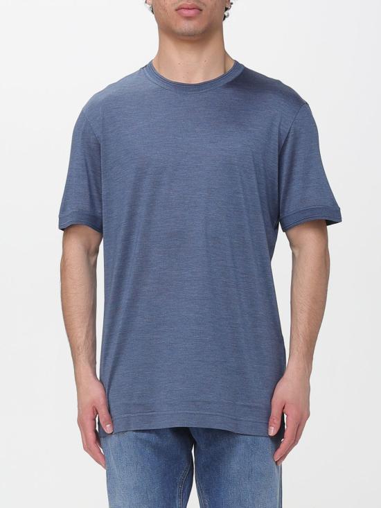 26SS 돌체앤가바나 반팔 티셔츠 G8ST1TG7P0F S8284 Gnawed Blue