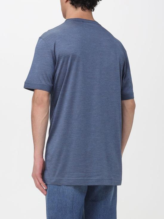 26SS 돌체앤가바나 반팔 티셔츠 G8ST1TG7P0F S8284 Gnawed Blue - DOLCE & GABBANA