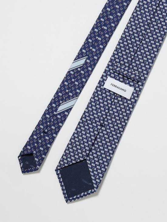 26SS 살바토레 페라가모 넥타이 351320 788975 002 Royal Blue - SALVATORE FERRAGAMO