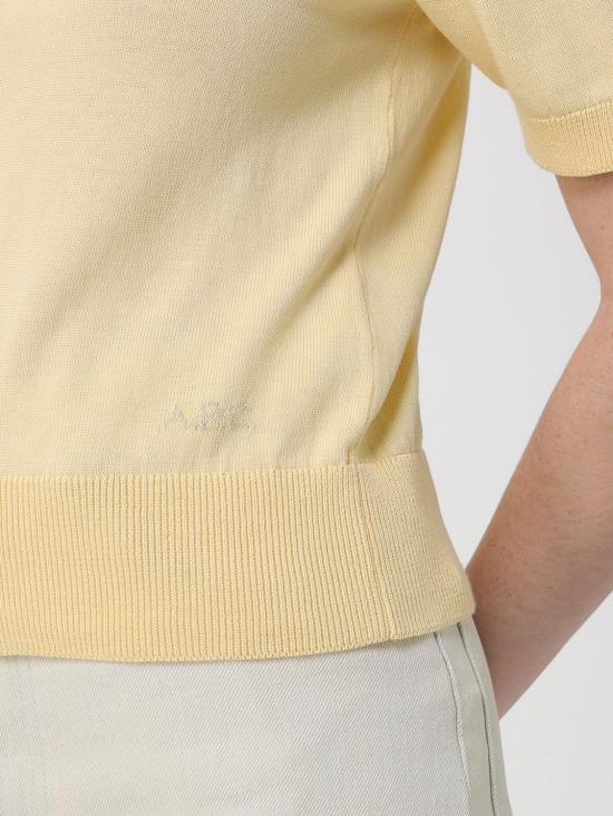 26SS 아페쎄 스웨터 COEZJF22330 DAB Yellow - A.P.C.