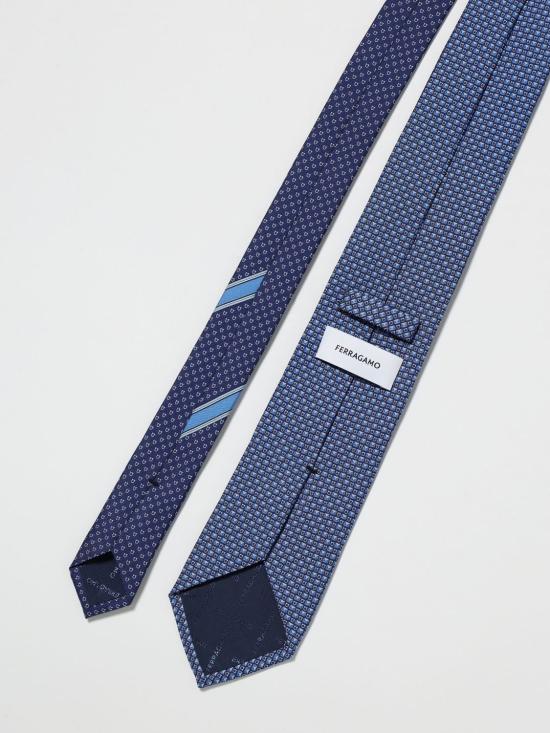 26SS 살바토레 페라가모 넥타이 351332 789214 003 Royal Blue - SALVATORE FERRAGAMO