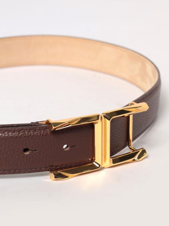 26SS 엘리자베타프랜치 레귤러 벨트 CT88S62E2 644 Brown - ELISABETTA FRANCHI