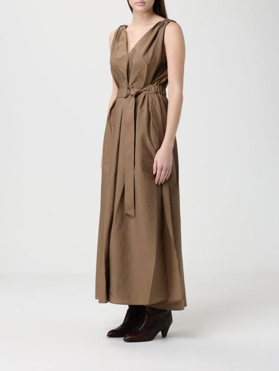 26SS 브루넬로 쿠치넬리 롱 원피스 M0F79A5092 C9266 Sand - BRUNELLO CUCINELLI