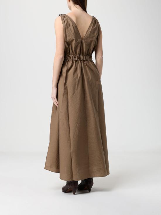 26SS 브루넬로 쿠치넬리 롱 원피스 M0F79A5092 C9266 Sand - BRUNELLO CUCINELLI