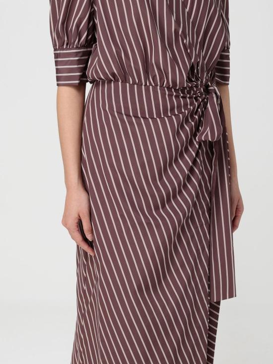 26SS 핑코 롱 원피스 106669A33Q LN1 Brown - PINKO