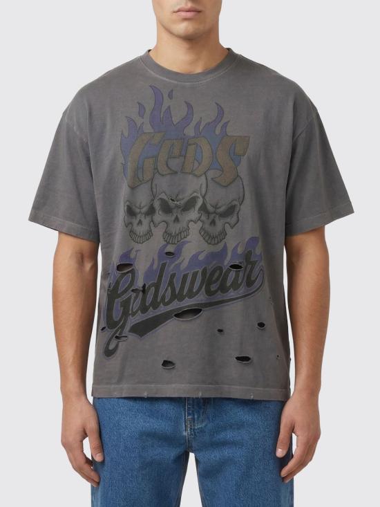 26SS 지씨디에스 반팔 티셔츠 C1MWQC058J079 968L Grey