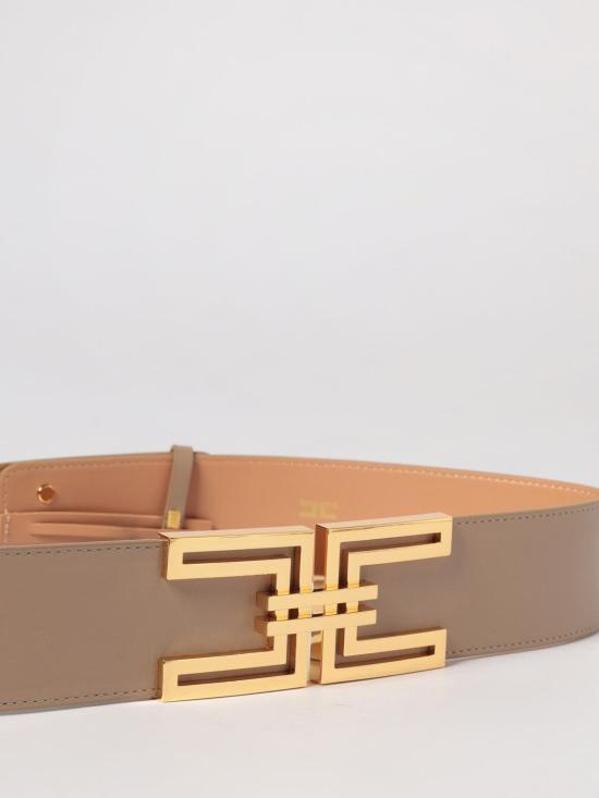 26SS 엘리자베타프랜치 레귤러 벨트 CT21S62E2 229 Mud - ELISABETTA FRANCHI