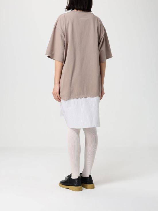 26SS MM6 메종마르지엘라 롱 원피스 S52DA0079M20050 115 Beige - MM6 MAISON MARGIELA