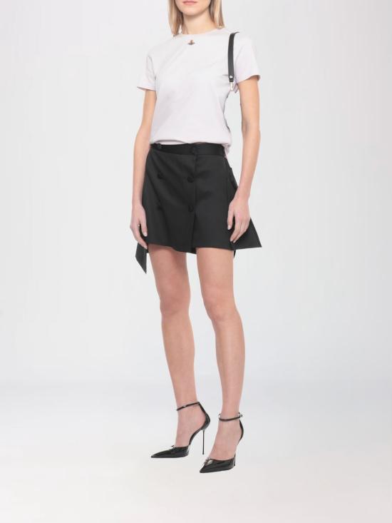 26SS 비비안웨스트우드 PERU 페루 ORB 반팔 티셔츠 3G010017J001M J402 Violet - VIVIENNE WESTWOOD