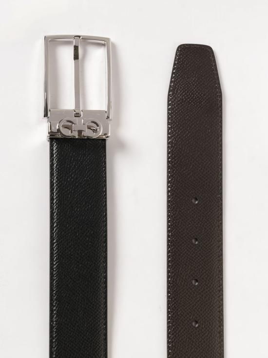 26SS 살바토레 페라가모 가죽 벨트 67A037 708206 002 Black - SALVATORE FERRAGAMO