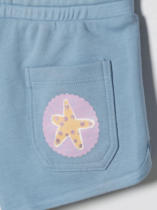 26SS [키즈] 스텔라 맥카트니 쇼츠/버뮤다 TY6B49Z3409 606 Blue - STELLA MCCARTNEY