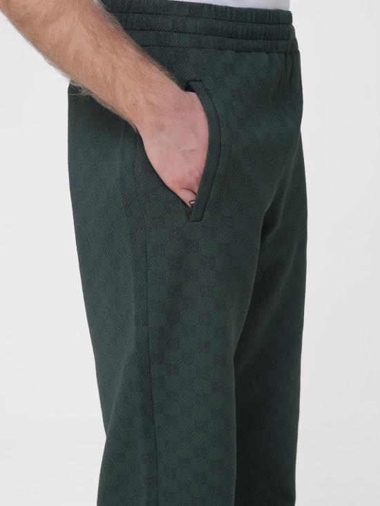 26SS 구찌 팬츠 828751XJHEM 3774 Emerald - GUCCI