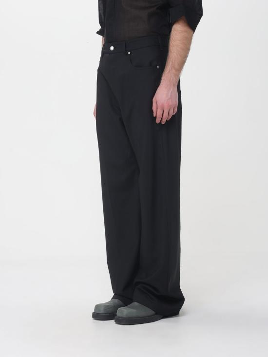 26SS 릭 오웬스 팬츠 RU01F2333ZL 09 Black - RICK OWENS