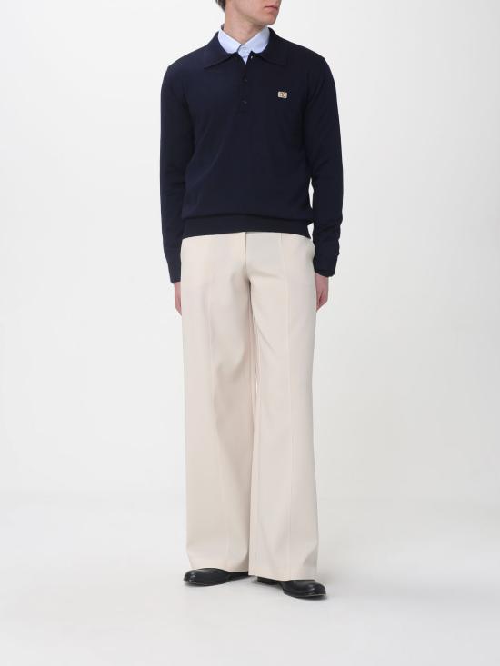 26SS 발렌티노 가라바니 폴로 티셔츠 V3KP04DBCJ 598 Blue - VALENTINO GARAVANI