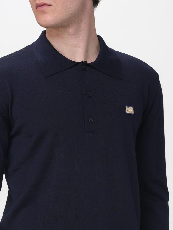 26SS 발렌티노 가라바니 폴로 티셔츠 V3KP04DBCJ 598 Blue - VALENTINO GARAVANI