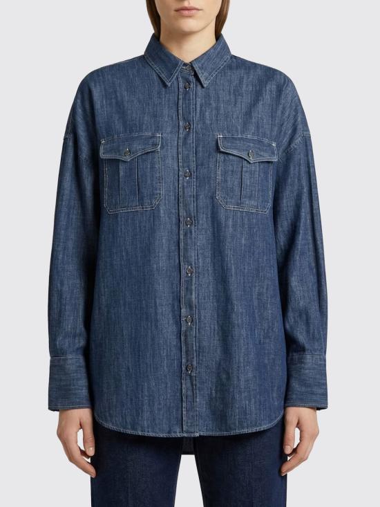 26SS 페이 셔츠 NCWA152577LZGS U204 Blue