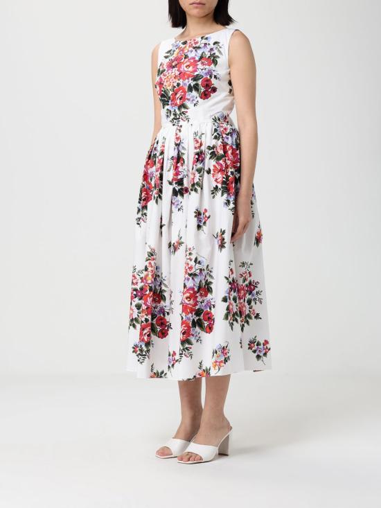 26SS 돌체앤가바나 롱 원피스 F612PTHS5UU HA5ZO White - DOLCE & GABBANA