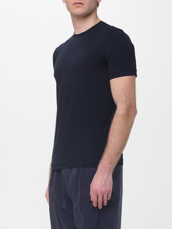 26SS 조르지오 아르마니 반팔 티셔츠 3GST52SJP4Z UBSG Black - GIORGIO ARMANI