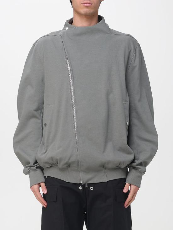 26SS 릭 오웬스 템플 할리우드 플라이트 자켓 RU01F2280BA 35 Grey