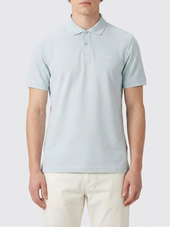 26SS 바버 폴로 티셔츠 MML1535 BU17 Blue