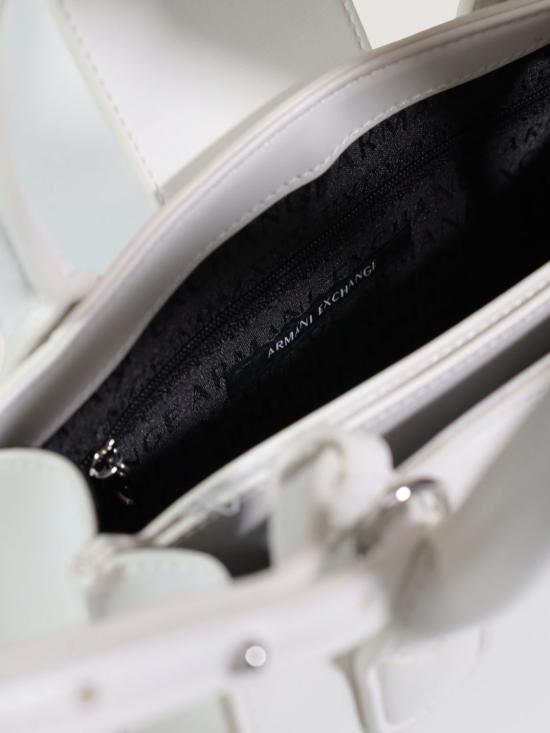 26SS 알마니 토트백 XW000306AF12039 U0011 White - ARMANI