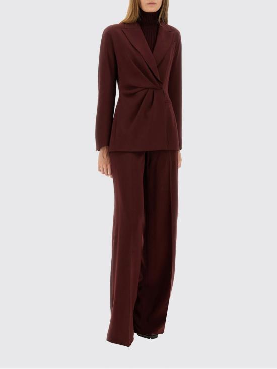 25FW 막스마라 수트 자켓 2521046014600 037 Burgundy - MAX MARA