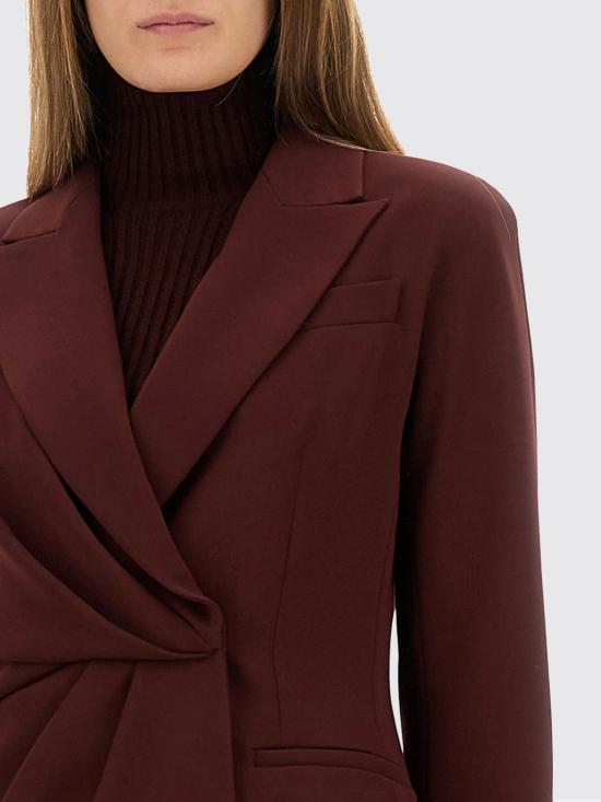 25FW 막스마라 수트 자켓 2521046014600 037 Burgundy - MAX MARA