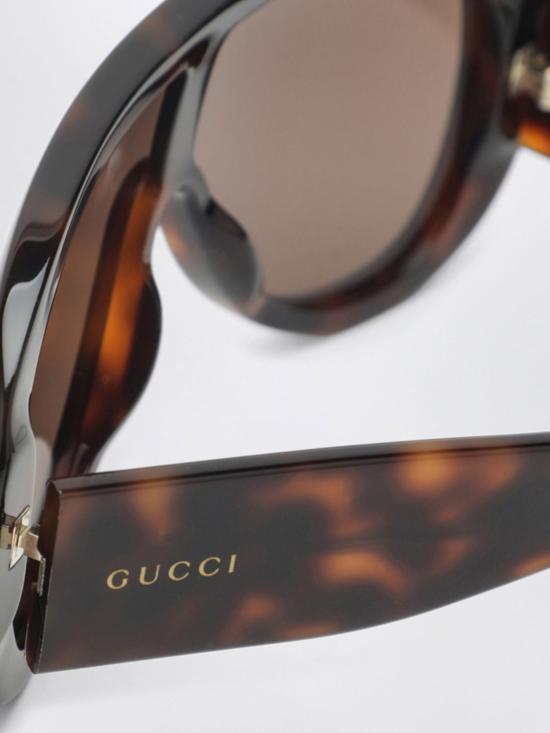 26SS 구찌 선글라스 860999J0740 2323 Burnt - GUCCI