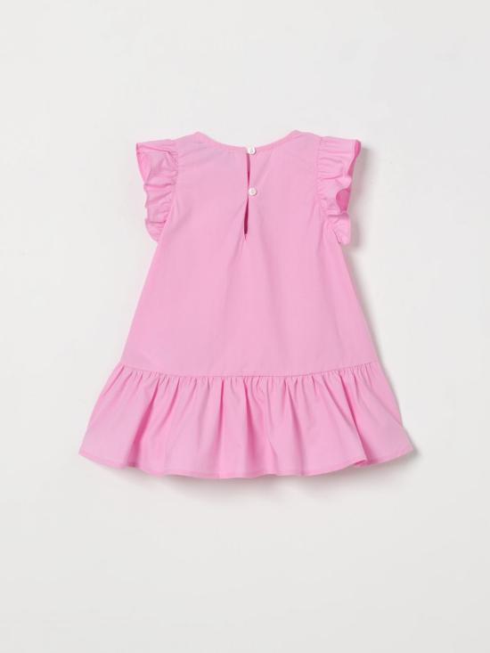 26SS [키즈] 모스키노 점프수트 MDV0D6LLA10 51473 Pink - MOSCHINO