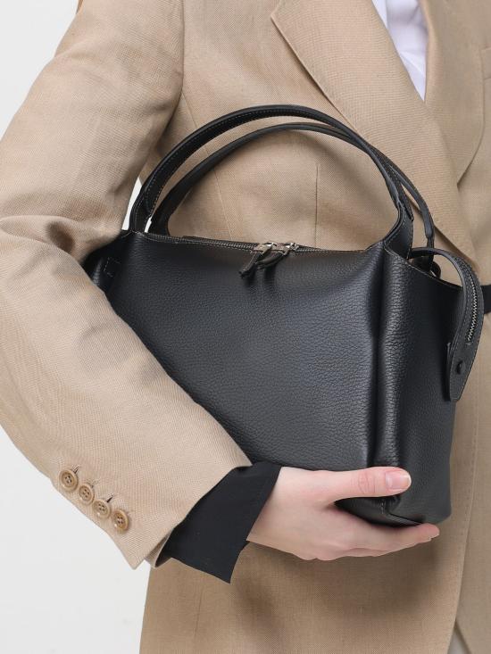 26SS 토즈 스몰 볼링백 XBWAPAU0200QRI B999 Black - TODS