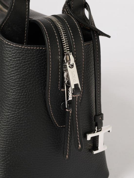 26SS 토즈 스몰 볼링백 XBWAPAU0200QRI B999 Black - TODS