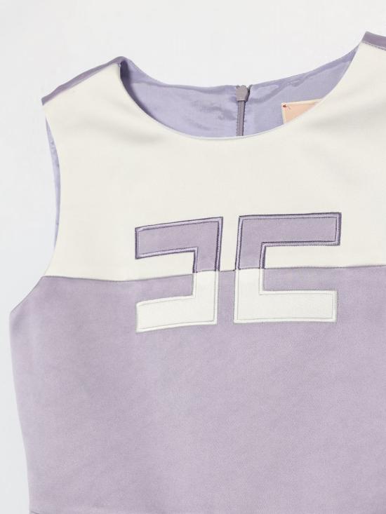 26SS [키즈] 엘리자베타프랜치 원피스 EFAB6590RA016 D639 Lilac - ELISABETTA FRANCHI