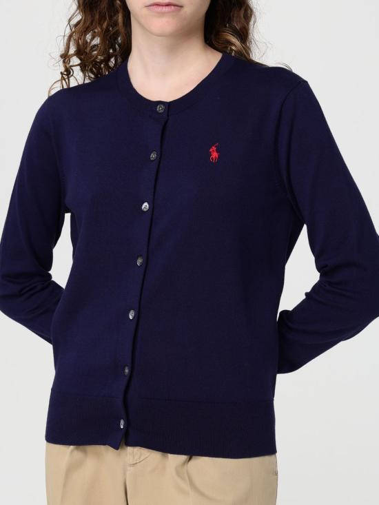 26SS 폴로 랄프로렌 포니 로고 니트 가디건 211971871 004 Navy - POLO RALPH LAUREN