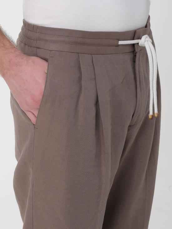 26SS 브루넬로 쿠치넬리 팬츠 MH255E1710 C2439 Brown - BRUNELLO CUCINELLI