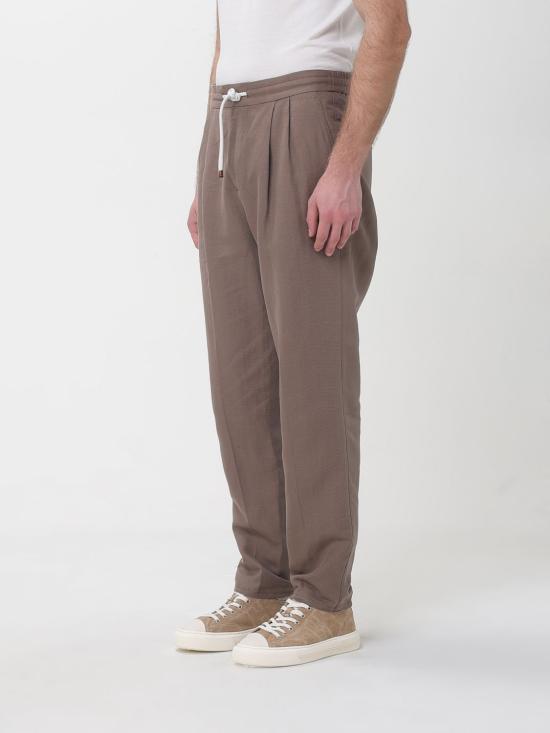 26SS 브루넬로 쿠치넬리 팬츠 MH255E1710 C2439 Brown - BRUNELLO CUCINELLI