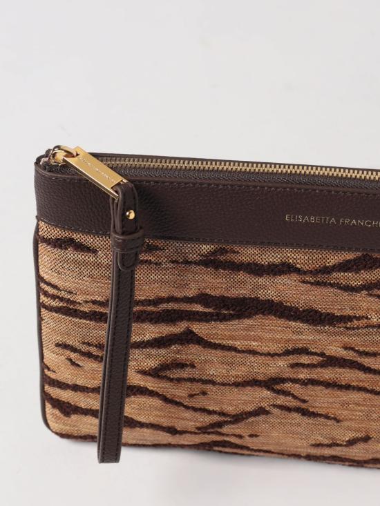26SS 엘리자베타프랜치 클러치/파우치 BS12A62E2 470 Camel - ELISABETTA FRANCHI