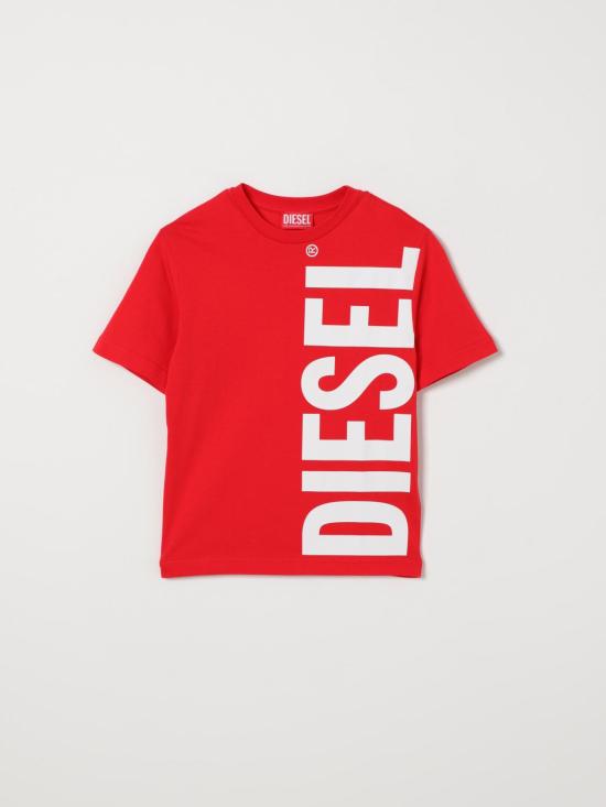 26SS [키즈] 디젤 티셔츠 J0273700YI9 K405 Red