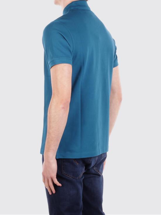 26SS 바버 폴로 티셔츠 MML0012 AQ72 Blue 1 - BARBOUR