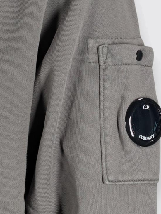 26SS 씨피 컴퍼니 긴팔 티셔츠 20CMSS037A110044R 921 Grey - C.P. COMPANY