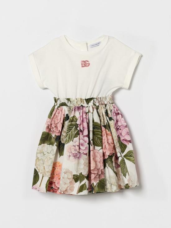 26SS [키즈] 돌체앤가바나 원피스 L5JDAUG7PQP S9000 White