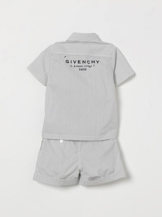 26SS [키즈] 지방시 오버롤 H31189 N78 Grey - GIVENCHY