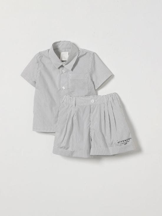 26SS [키즈] 지방시 오버롤 H31189 N78 Grey - GIVENCHY